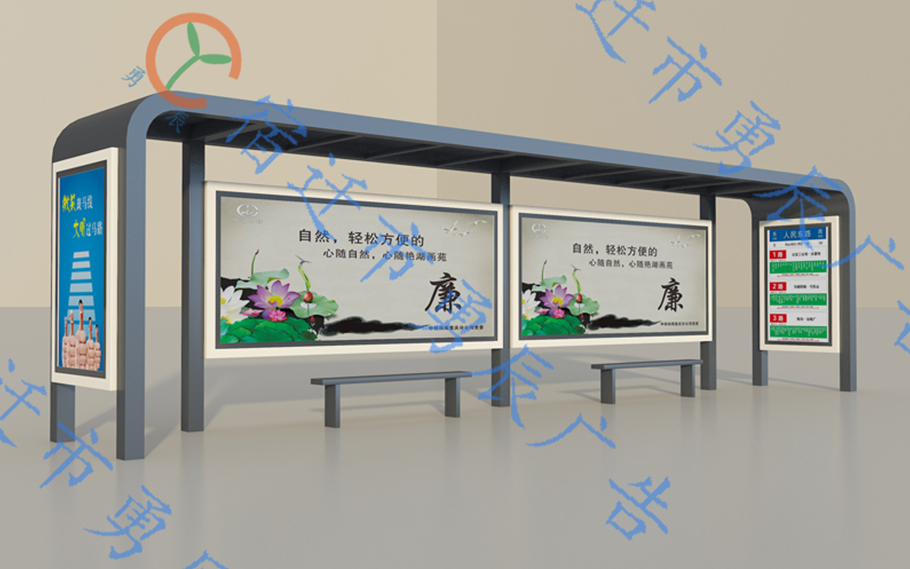 河北候车亭发货